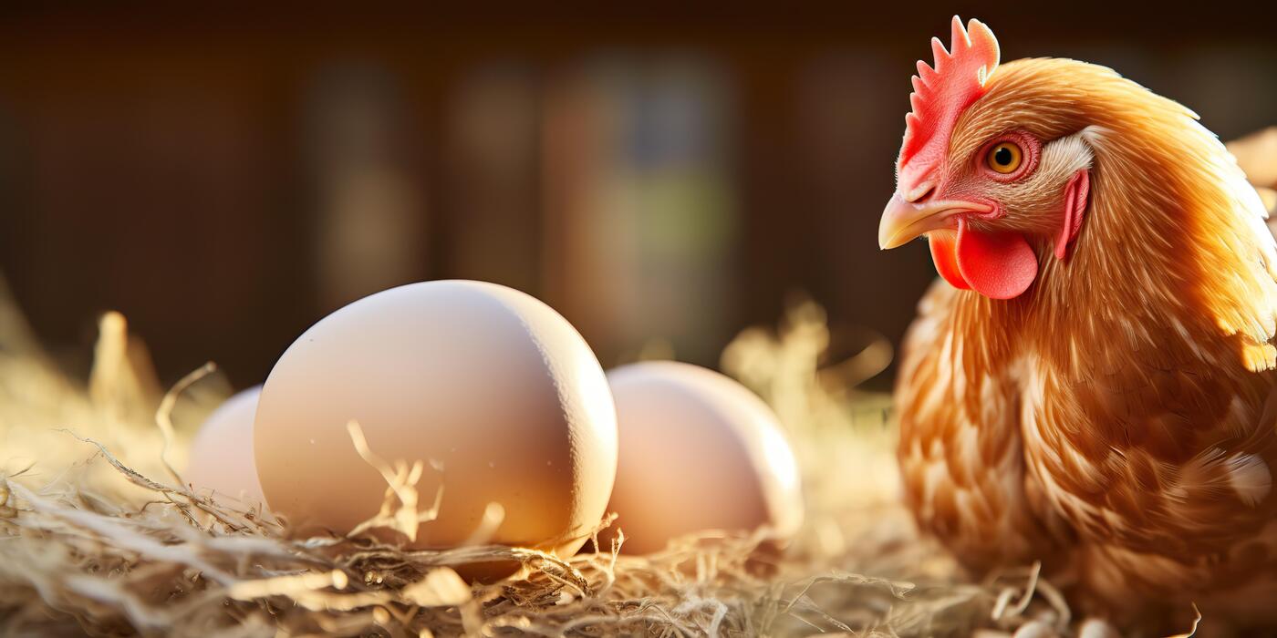 Poultry farmers at work on the farm